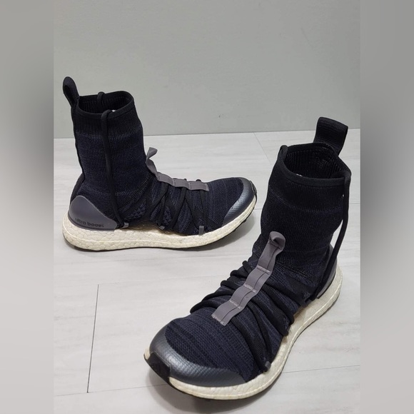 ADIDAS by Stella McCartney UltraBOOST X Mid Sock Sneakers - Picture 1 of 11